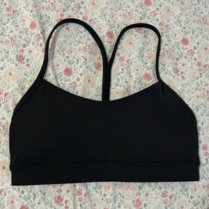 lululemon flow y adjustable bra size 4